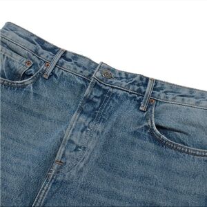 GRLFRND Straight Leg Ankle Denim Jeans Size 30 in Blue 100% Cotton